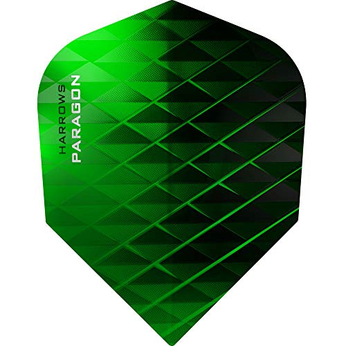 Harrows Paragon Dartpfeile, 100 Mikron, Standard, grün, 5 sets Harrows Paragon Dartpfeile, 100 Mikron, Standard, grün, 5 sets von Harrows