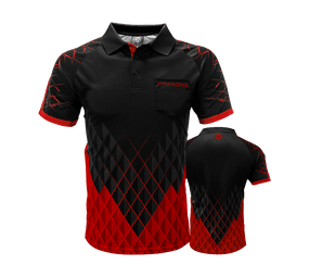 Harrows Paragon Dartshirt - Rot von Harrows