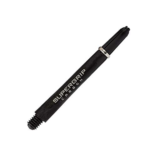Harrows Fitness Supergrip Carbon-Schaft, mittelgroß, silberfarben, schwarz/Silber, M Harrows Fitness Supergrip Carbon-Schaft, mittelgroß, silberfarben, schwarz/Silber, M von Harrows