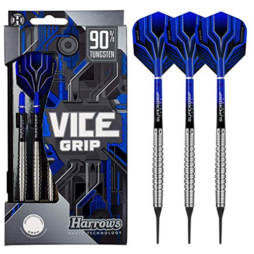 Harrows Soft Darts Vice 90% Tungsten Softtip Dart Softdart (20 Gr) von Harrows