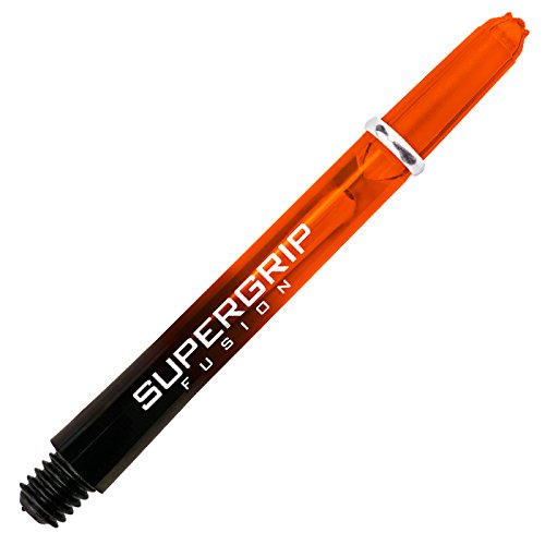 Harrows Supergrip Fusion Shafts - Verschiedene Ausführungen, 1 Set = 3 Stück (Orange, Medium (MED)) von Harrows