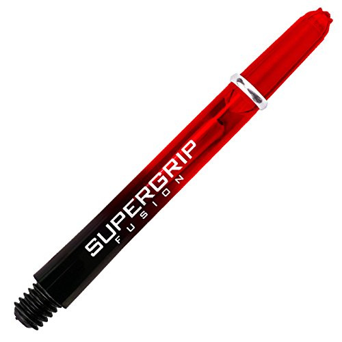 Harrows Supergrip Fusion Shafts - Verschiedene Ausführungen, 1 Set = 3 Stück (Rot, Midi) von Harrows