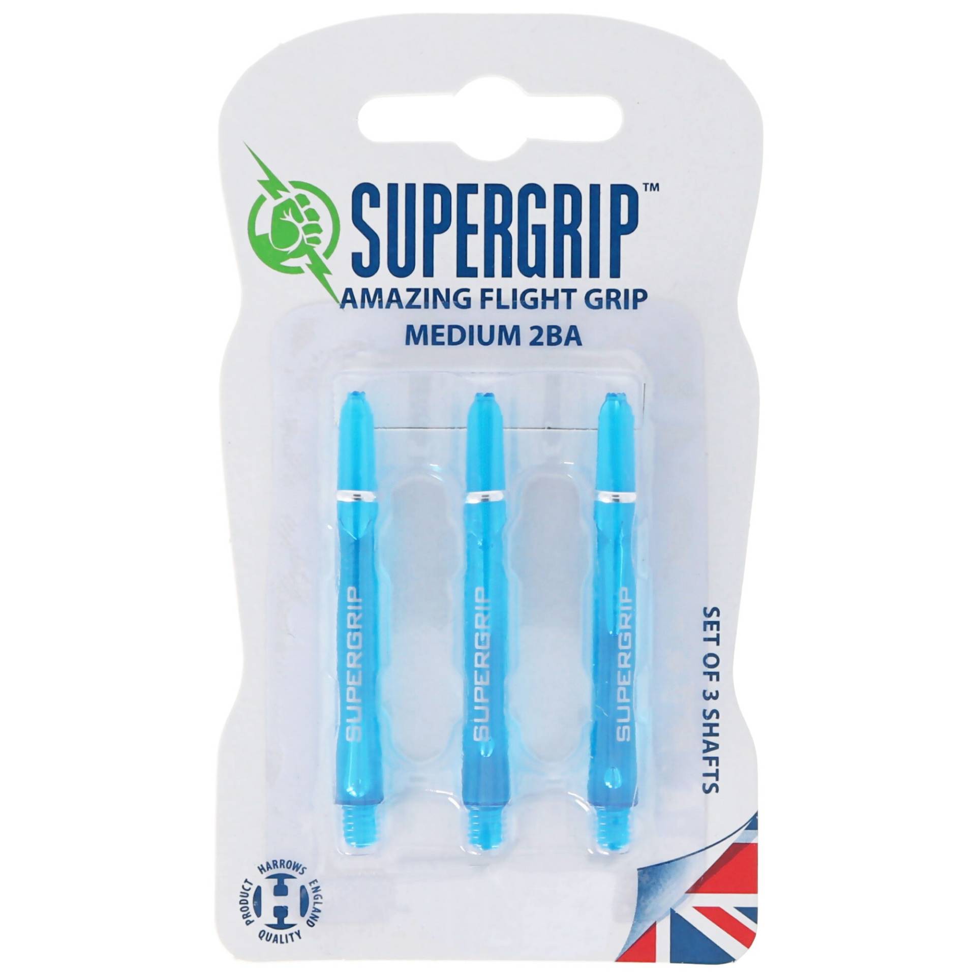 Harrows Supergrip Medium, 2BA,3er Set, türkis Harrows Supergrip Medium, 2BA,3er Set, türkis von Harrows