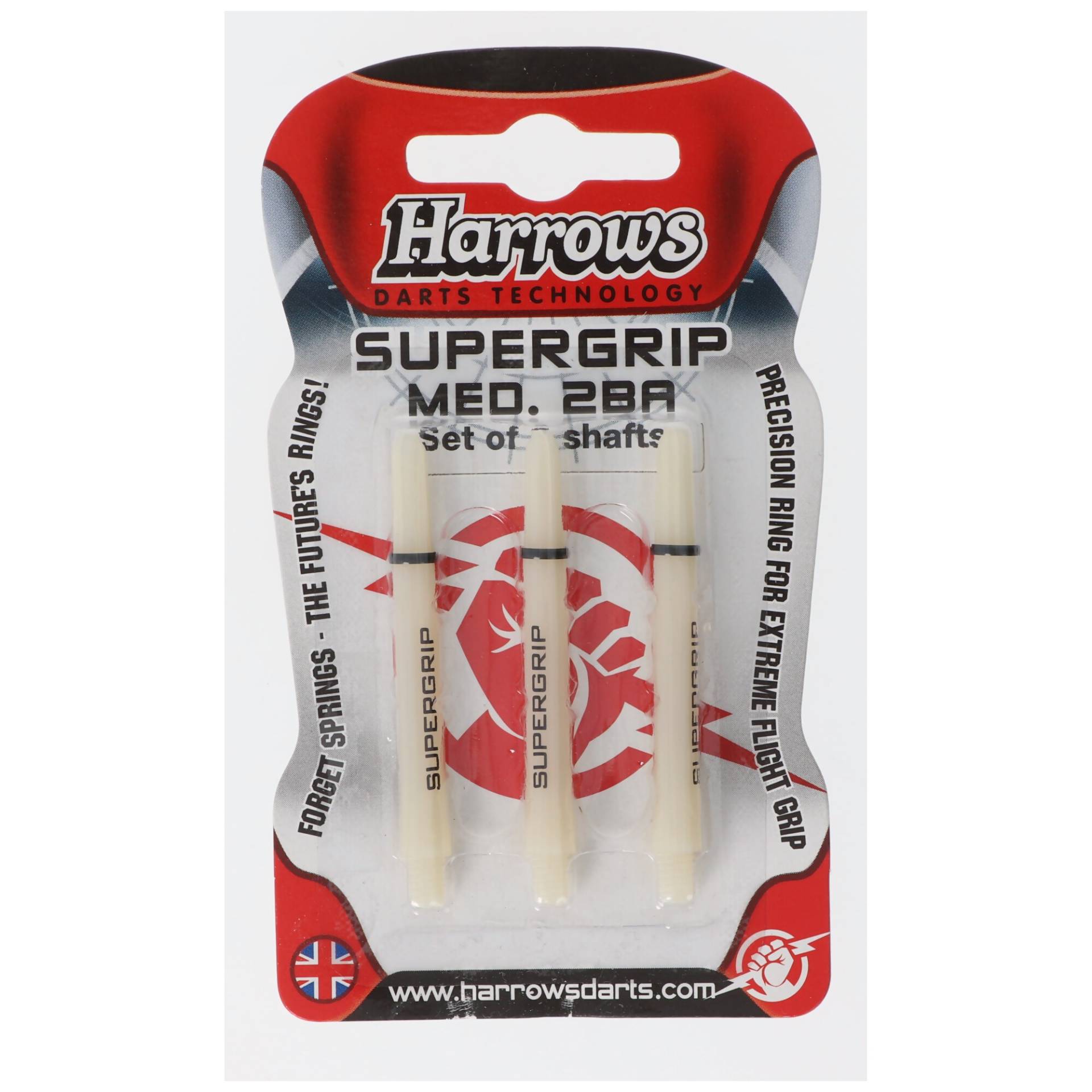 Harrows Supergrip Medium, 2BA,3er Set, weiß Harrows Supergrip Medium, 2BA,3er Set, weiß von Harrows