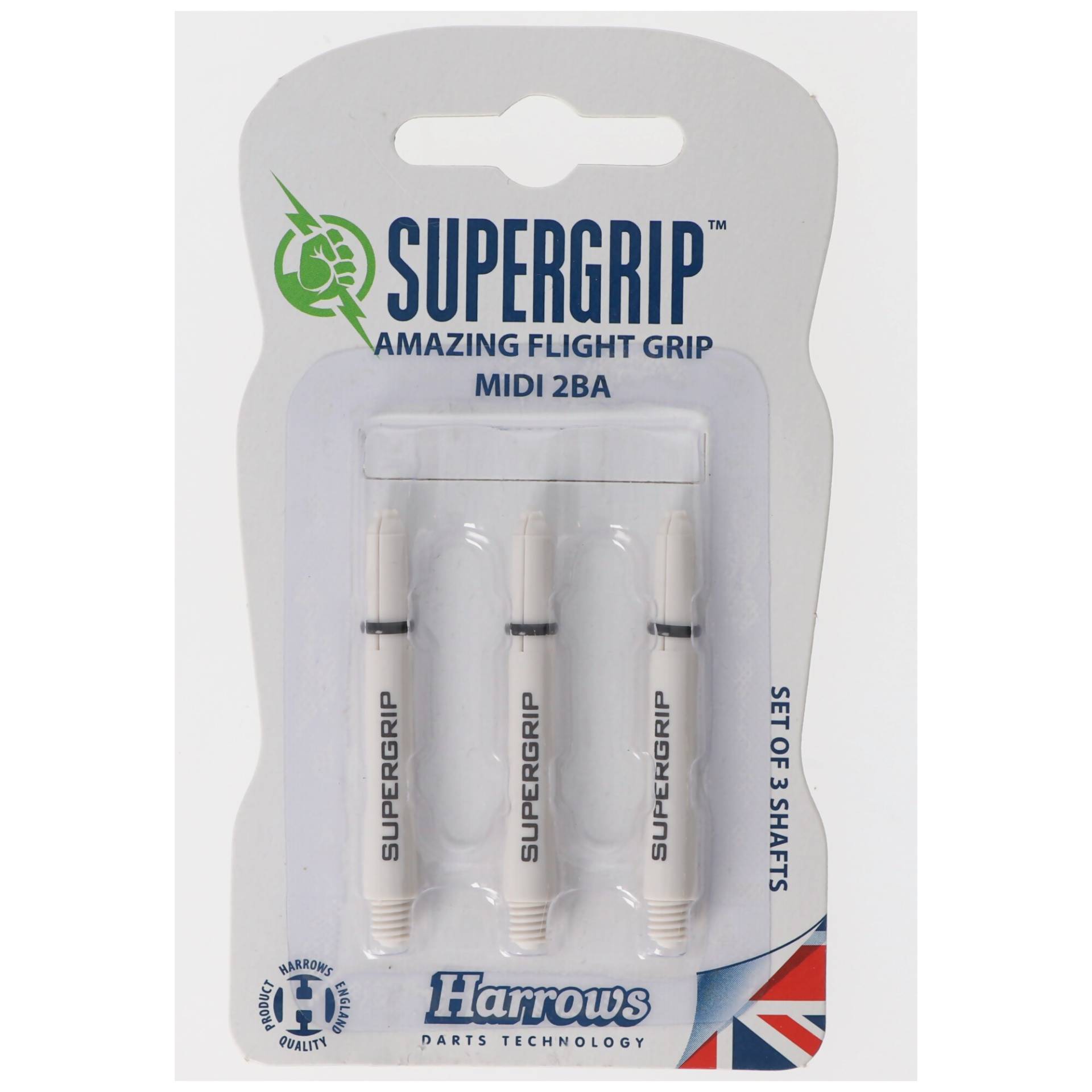 Harrows Supergrip Midi 2BA,3er Set, weiß Harrows Supergrip Midi 2BA,3er Set, weiß von Harrows