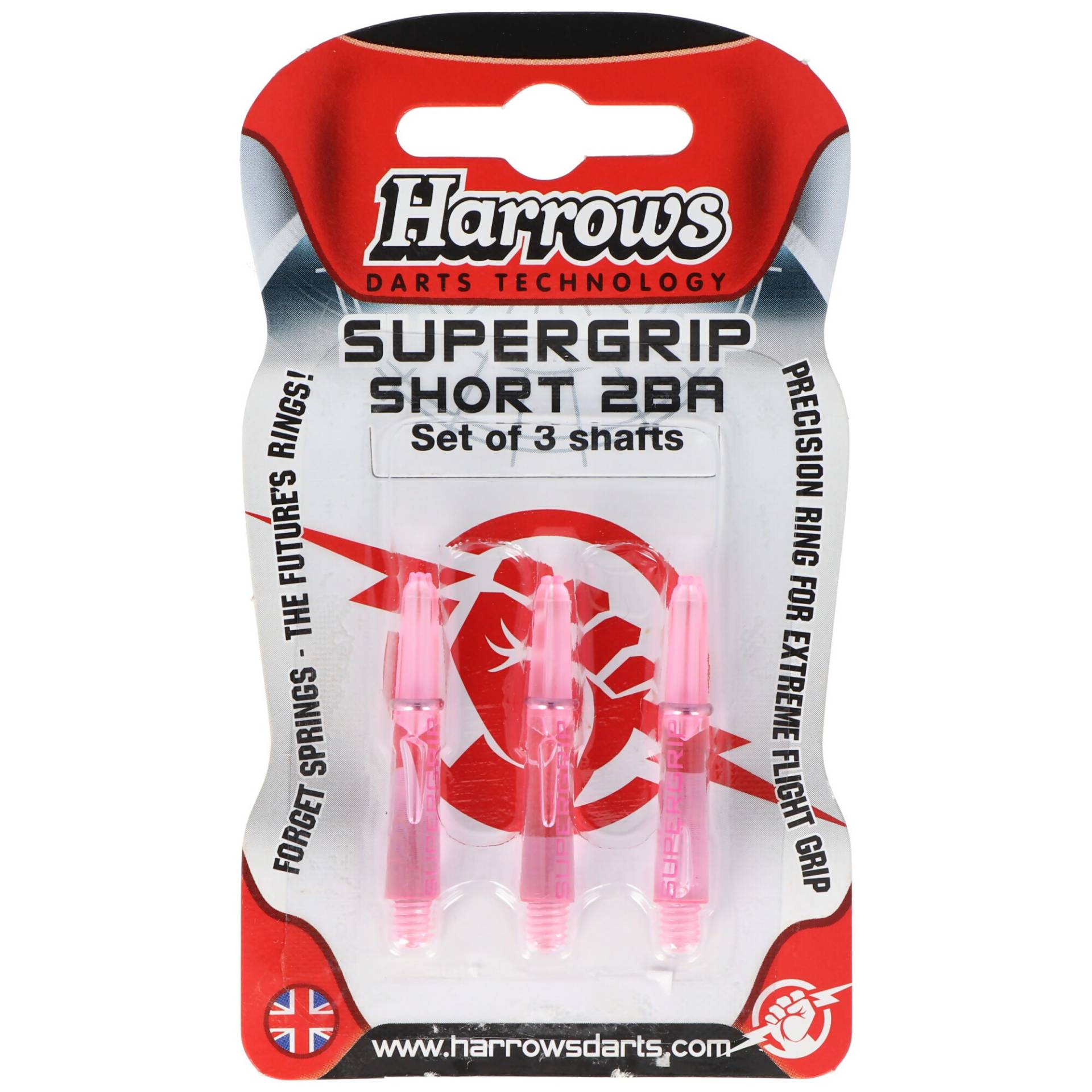 Harrows Supergrip Short, 2BA,3er Set, rose Harrows Supergrip Short, 2BA,3er Set, rose von Harrows
