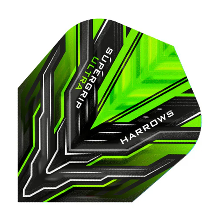 Harrows Supergrip Ultra Flights - diverse Farben Gr?n Harrows Supergrip Ultra Flights - diverse Farben Gr?n von Harrows