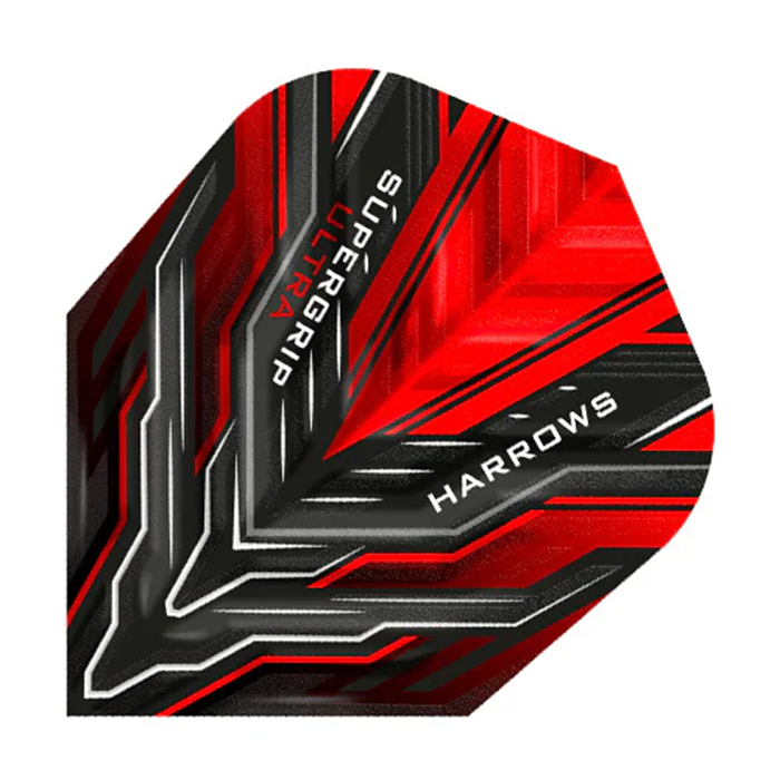Harrows Supergrip Ultra Flights - diverse Farben Rot Harrows Supergrip Ultra Flights - diverse Farben Rot von Harrows