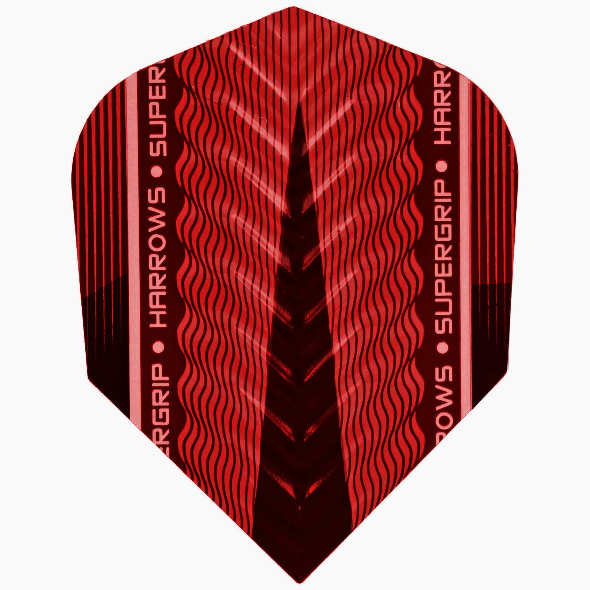 Harrows Supergrip X Dartflight, Standard, rot, 3 Stück Harrows Supergrip X Dartflight, Standard, rot, 3 Stück von Harrows