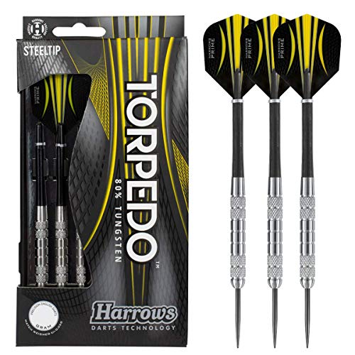 Harrows Torpedo, Tungsten, mit Stahlspitze, Herren, Silber Harrows Torpedo, Tungsten, mit Stahlspitze, Herren, Silber von Harrows