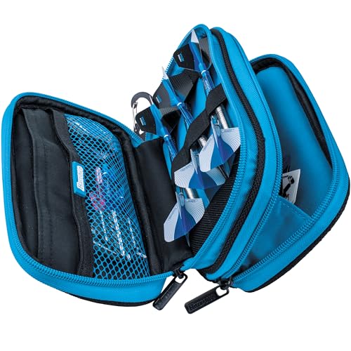 Harrows Z800 Darts Etui / Brieftasche, groß, Schwarz / Blau Harrows Z800 Darts Etui / Brieftasche, groß, Schwarz / Blau von Harrows
