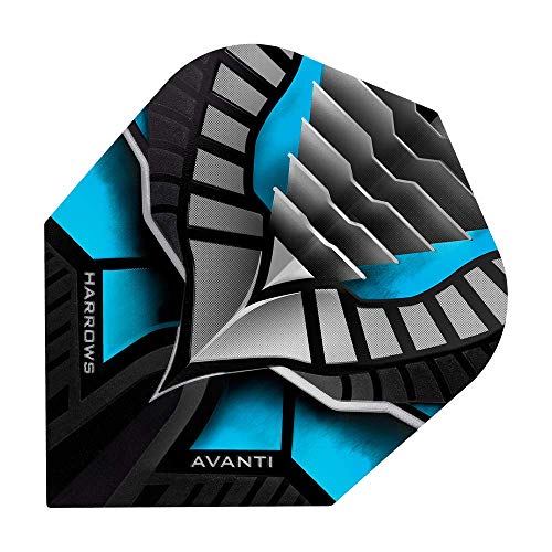 Harrows avanti dartflights, 100 mikron, standard, blau, 1 set Harrows avanti dartflights, 100 mikron, standard, blau, 1 set von Harrows