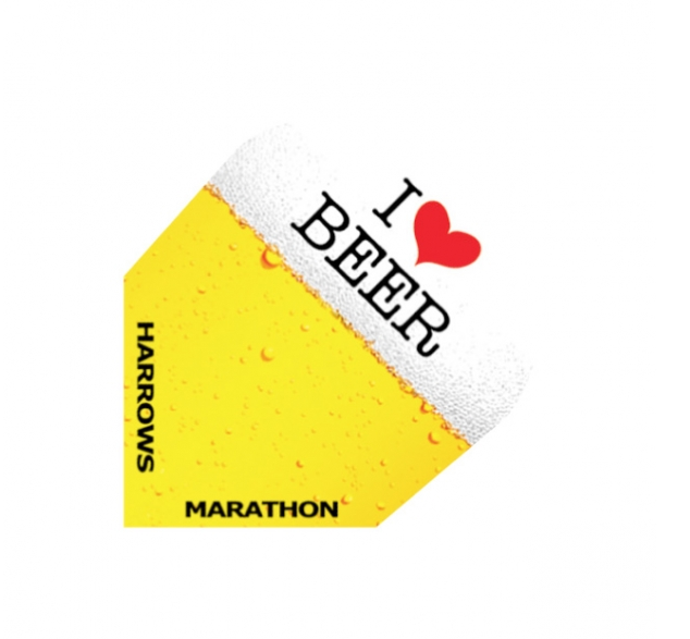 Marathon Flights Harrows I love Beer Marathon Flights Harrows I love Beer von Harrows