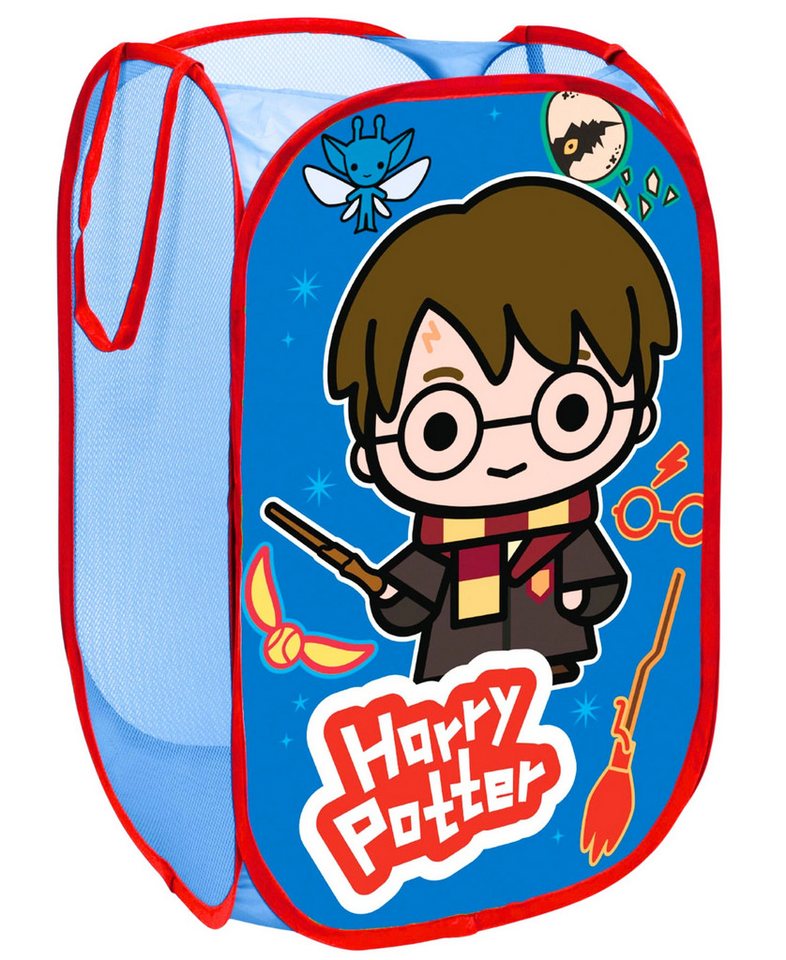 Harry Potter Aufbewahrungskorb, Kinder Pop-Up Korb - Spielzeugkorb 36x36x58 cm von Harry Potter