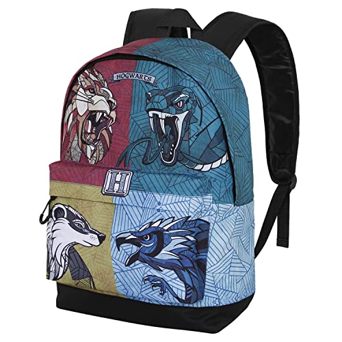 Harry Potter Magic Animals-Fan HS Rucksack 2.0, Mehrfarbig, 30 x 41 cm, Kapazität 22 L von Harry Potter