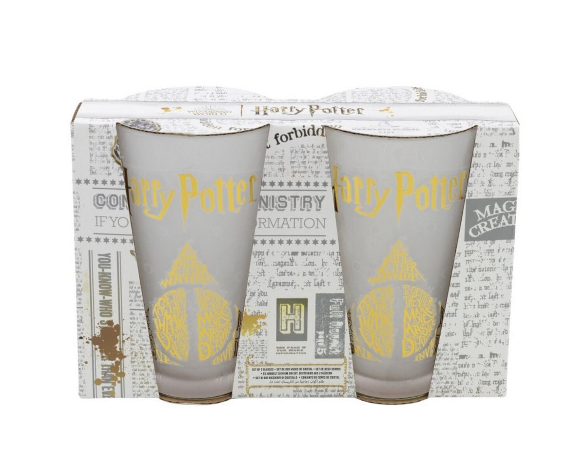 Harry Potter Trinkflasche Harry Potter Gläser Set 2-teilig 490ml Trinkgläser Superhelden-Design Harry Potter Trinkflasche Harry Potter Gläser Set 2-teilig 490ml Trinkgläser Superhelden-Design von Harry Potter