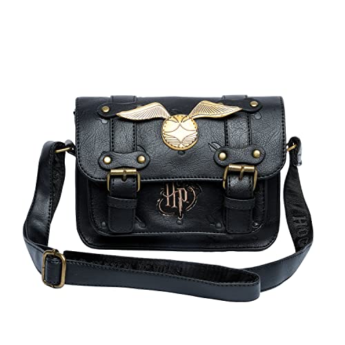 Harry Potter Wings-Satchel Schultertasche, Schwarz von Harry Potter