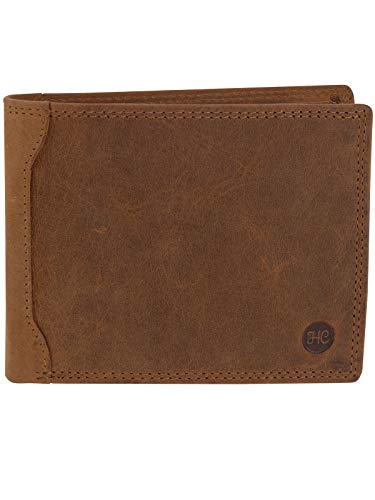 Harrys-Collection HC Herren Geldbörse Quer aus Büffel Leder RFID Schutz Vintage, Farben:Cognac Harrys-Collection HC Herren Geldbörse Quer aus Büffel Leder RFID Schutz Vintage, Farben:Cognac von Harrys-Collection