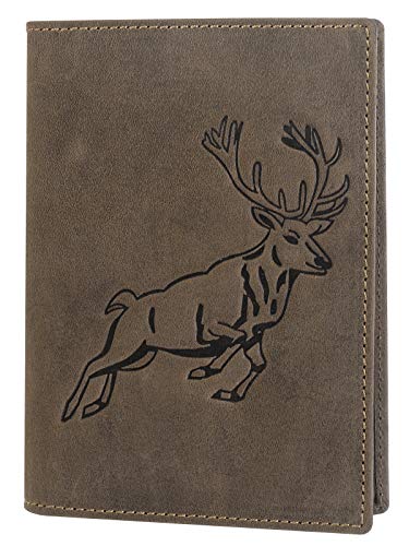 Harrys-Collection Ausweismappe mit Hirsch RFID, Farben:Dunkelbraun Harrys-Collection Ausweismappe mit Hirsch RFID, Farben:Dunkelbraun von Harrys-Collection