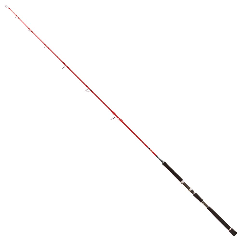 Hart 25s 7.10 Popping Rod Rot,Schwarz 2.39 m / 70-190 g von Hart