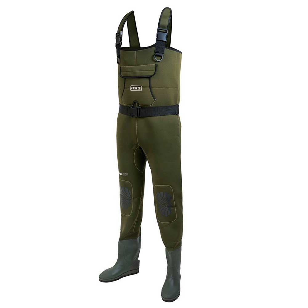 Hart Araxes Neoprene Wader Grün EU 42-43 Mann von Hart