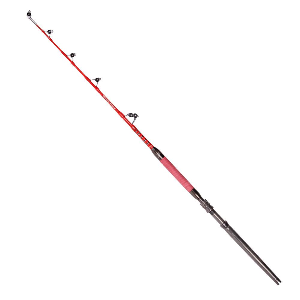 Hart Cimarron Trolling Rod Rot,Schwarz 1.78 m / 80 Lbs von Hart