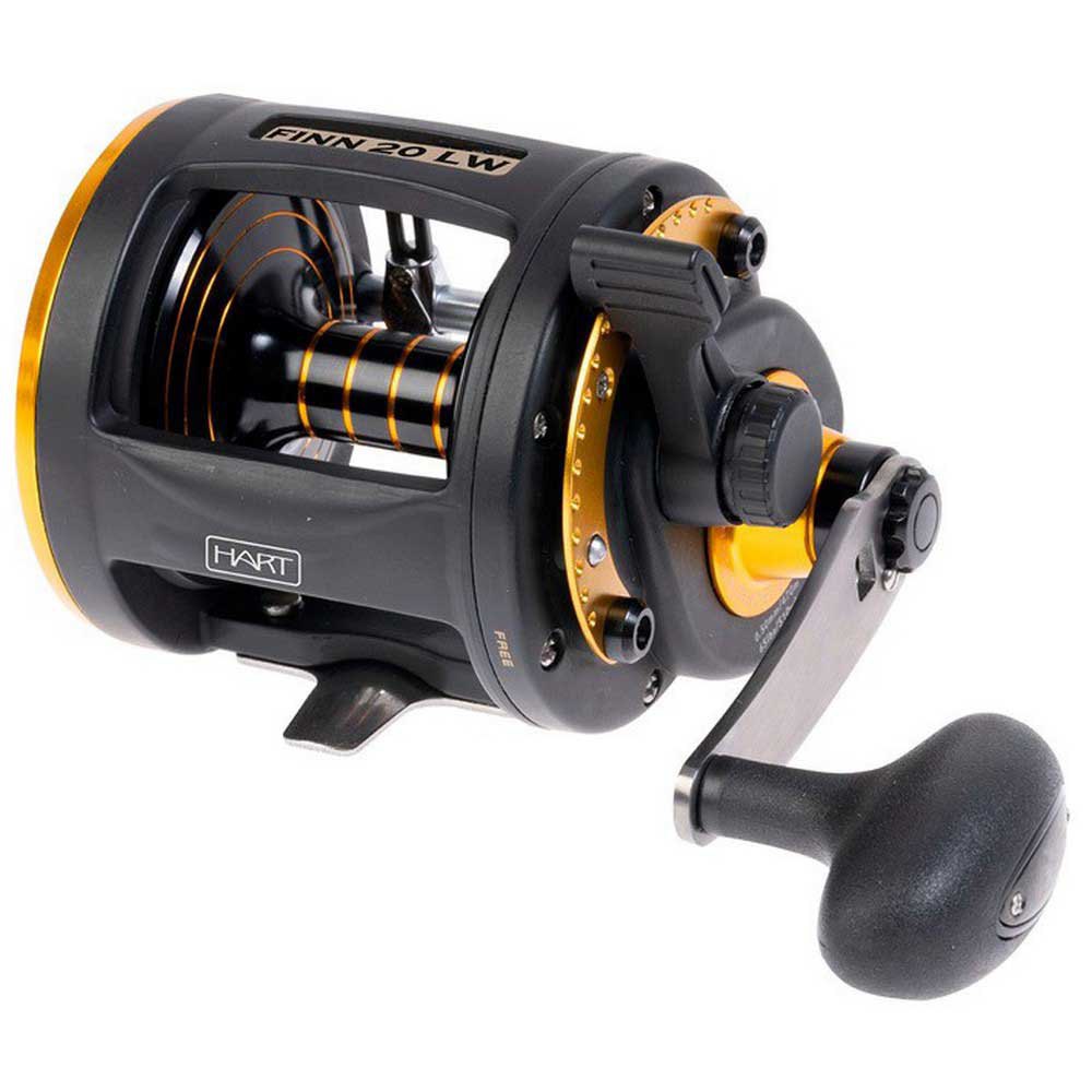 Hart Finn Lw Trolling Reel Golden 20 von Hart