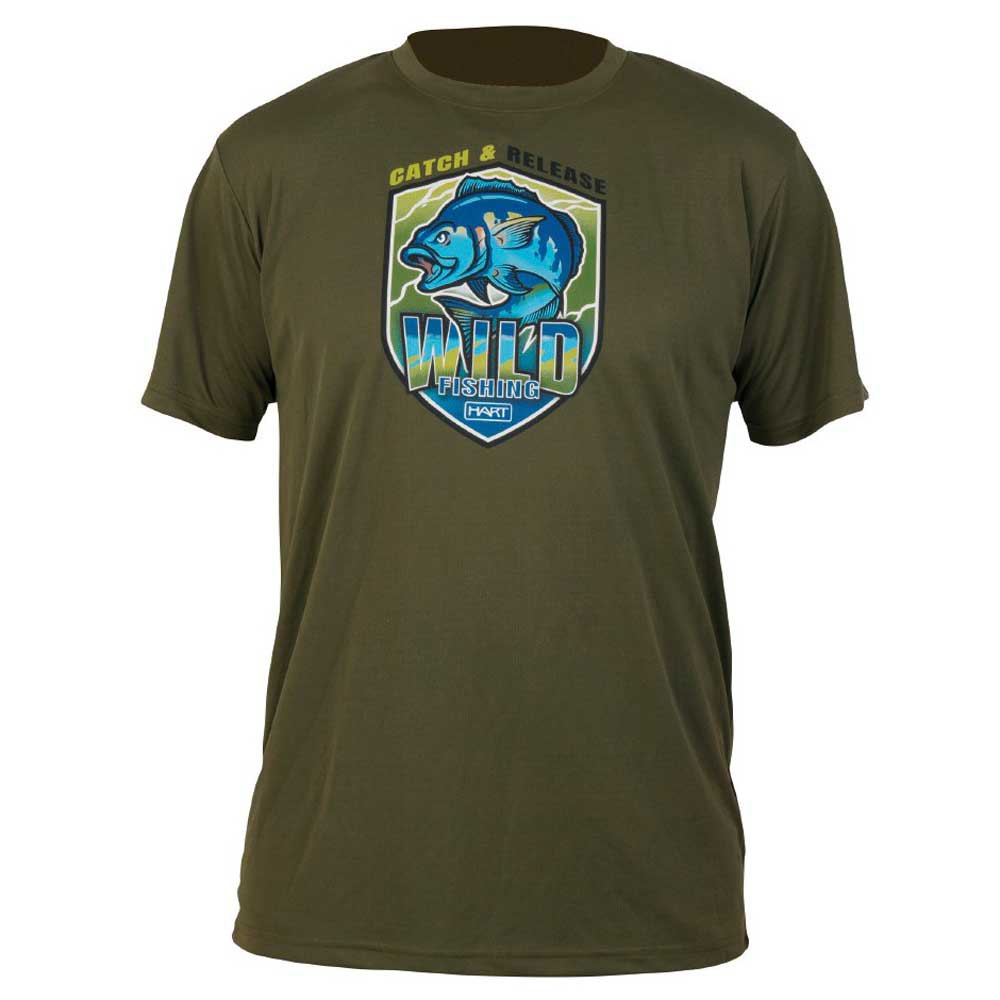 Hart Wildfish Short Sleeve T-shirt Grün S Mann Hart Wildfish Short Sleeve T-shirt Grün S Mann von Hart