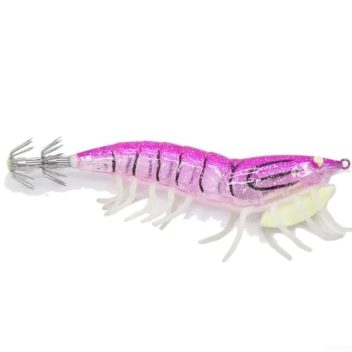 Tintenfischköder, 120 mm, für Tintenfisch, Kalamar, Tintenfisch, Meeresangeln, Garnelen, Kunstköder, Rosa Tintenfischköder, 120 mm, für Tintenfisch, Kalamar, Tintenfisch, Meeresangeln, Garnelen, Kunstköder, Rosa von Hasaller