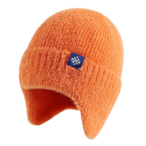 Hasdnker Strickmützen Hüte Mützen Caps Beanie Mütze Beanie Bequeme Mützen Für Damen Und Herren Im Herbst Und Winter, Ohrenschutz, Warme Mützen, Hochelastische Und Warme Baumwollmützen, Einheitsgröße, von Hasdnker