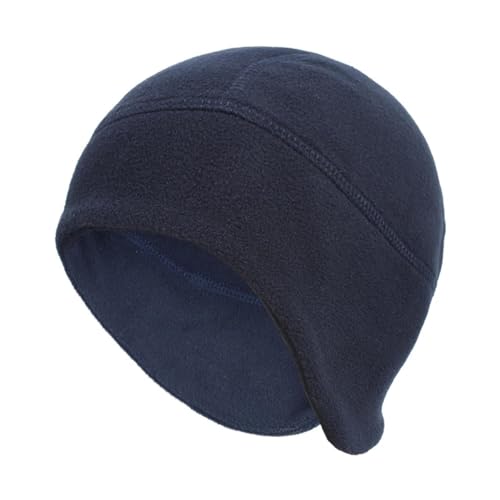 Hasdnker Strickmützen Hüte Mützen Caps Beanie Mütze Beanie Winter Outdoor Warm Beanie Rocker Fleece Ohrenschutz Kappe Winddicht Kältefest Kopftuch Mütze Gefütterte Mütze Fahrrad Reitmütze Navyblau von Hasdnker