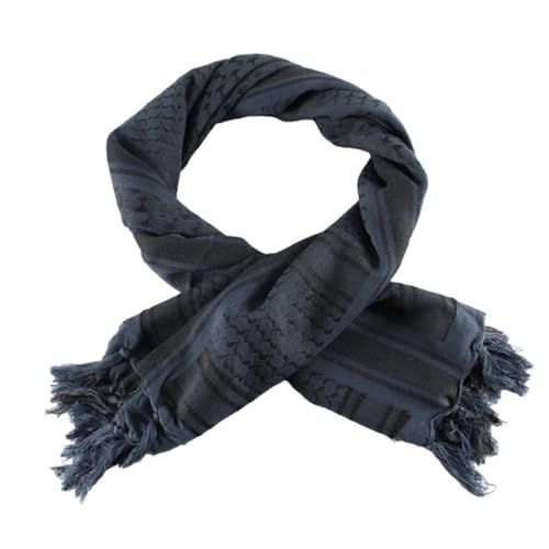 Schals Tücher Halstuch Scarf Tarnfarbe Arabischer Schal Outdoor-Enthusiasten Kopftuch Mehrzweck Arabischer Schal Für Männer Outdoor Staubdichte Requisiten Blau von Hasdnker