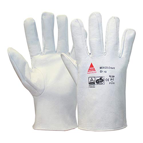 Hase Montagehandschuhe Mexico-Z-Kurz Größe 8, Ziegennappaleder 10 Stk Hase Montagehandschuhe Mexico-Z-Kurz Größe 8, Ziegennappaleder 10 Stk von Hase