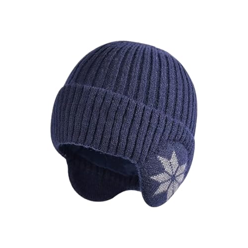 Haseller Herren-Wintermütze, Warme Strickmütze für Herren, Outdoor Sport Beanie,D von Haseller