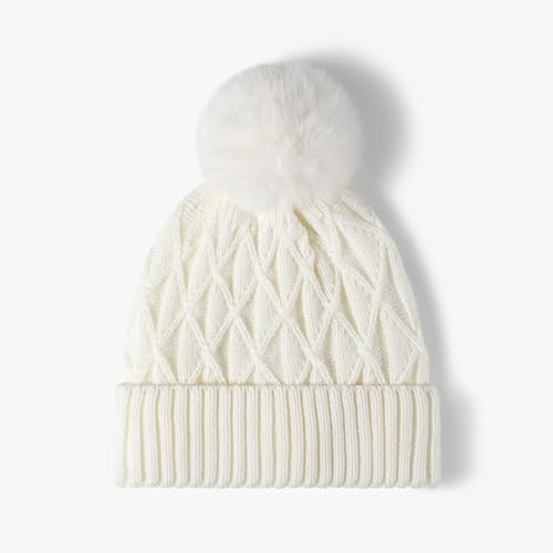 Strickmütze für Männer, Dehnbare weiche warme tägliche Manschetten Winter Hüte, Unisex Bequeme Beanie Geschenke,E von Haseller