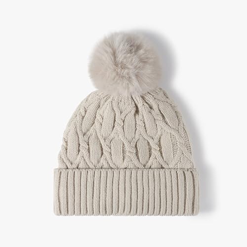 Strickmütze für Männer, Dehnbare weiche warme tägliche Manschetten Winter Hüte, Unisex Bequeme Beanie Geschenke,Y von Haseller