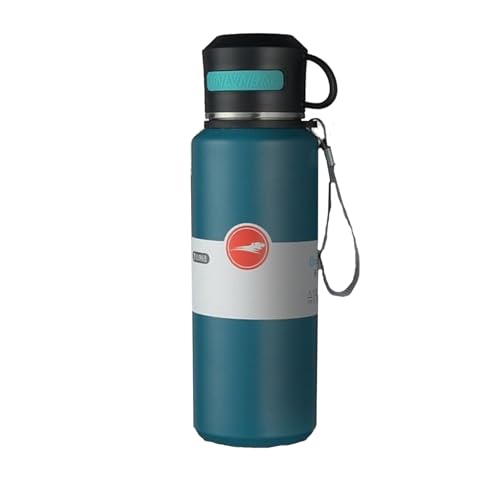 Travel Mug Classic Thermo Isolierbecher,Tragbare Autobecher Thermo Tumbler für Kalte Heiße Getränke,Thermobecher Kühlt 12 Stunden Quick Press Verschluss,auslaufsicher,Green,600ml von Haseller