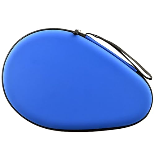 Hattba Tasche für Tischtennisschläger mit Reißverschluss, Tischtennis-Hülle, Aufbewahrungstasche für Pingpong Hattba Tasche für Tischtennisschläger mit Reißverschluss, Tischtennis-Hülle, Aufbewahrungstasche für Pingpong von Hattba