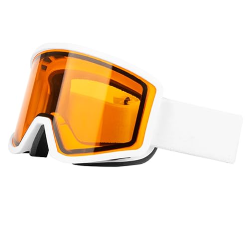 Hattba Uni-Skibrille, beschlagfrei, für Skifahren, Snowboarden, Schneebrille, Radfahren, Motorradbrille für Damen und Herren von Hattba