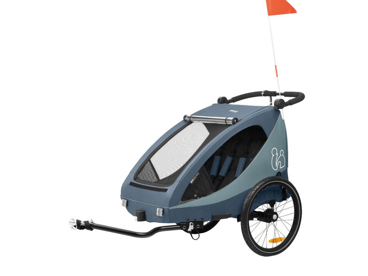 Hauck Fahrradkinderanhänger Dryk Duo Plus Fahrradanhänger Hauck Fahrradkinderanhänger Dryk Duo Plus Fahrradanhänger von Hauck
