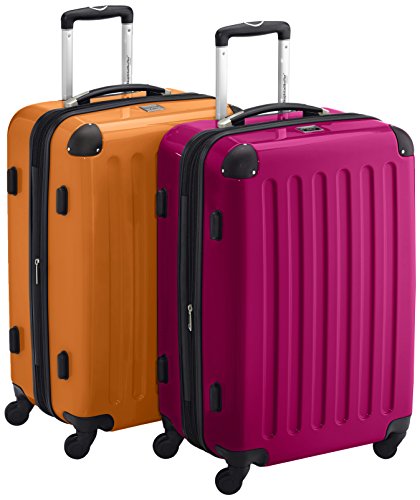 HAUPTSTADTKOFFER - Alex - 2er Koffer-Set Hartschale glänzend, TSA, 65 cm, 74 Liter, Magenta-Orange HAUPTSTADTKOFFER - Alex - 2er Koffer-Set Hartschale glänzend, TSA, 65 cm, 74 Liter, Magenta-Orange von Hauptstadtkoffer
