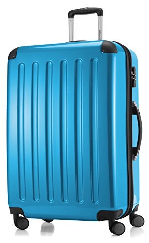 HAUPTSTADTKOFFER Alex - Großer Hartschalen-Koffer, 4 Doppel-Rollen, Trolley, Rollkoffer, Reisekoffer, Volumenerweiterung, 75 cm, 119 Liter, Cyanblau HAUPTSTADTKOFFER Alex - Großer Hartschalen-Koffer, 4 Doppel-Rollen, Trolley, Rollkoffer, Reisekoffer, Volumenerweiterung, 75 cm, 119 Liter, Cyanblau von Hauptstadtkoffer