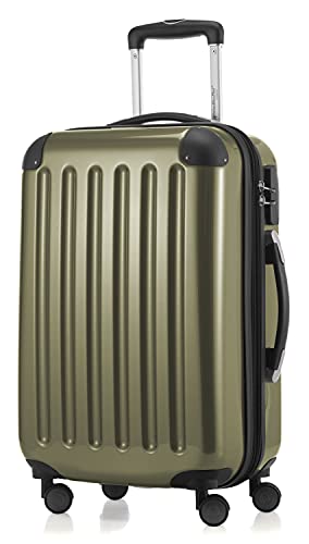 HAUPTSTADTKOFFER Alex - Handgepäck, 55 x 35 x 20 cm, 4 Rollen, 42 Liter, Reisekoffer, Hartschalenkoffer, Rollkoffer, Bordgepäck Koffer, erweiterbar, Avocado HAUPTSTADTKOFFER Alex - Handgepäck, 55 x 35 x 20 cm, 4 Rollen, 42 Liter, Reisekoffer, Hartschalenkoffer, Rollkoffer, Bordgepäck Koffer, erweiterbar, Avocado von Hauptstadtkoffer