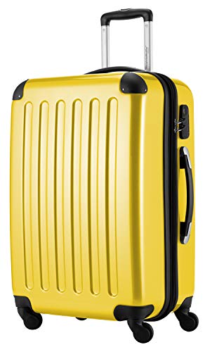 HAUPTSTADTKOFFER Alex - Mittelgroßer Hartschalenkoffer, 4 Rollen, Koffer, Trolley, Rollkoffer, Reisekoffer, Volumenerweiterung, 65 cm, 74 Liter, Gelb HAUPTSTADTKOFFER Alex - Mittelgroßer Hartschalenkoffer, 4 Rollen, Koffer, Trolley, Rollkoffer, Reisekoffer, Volumenerweiterung, 65 cm, 74 Liter, Gelb von Hauptstadtkoffer