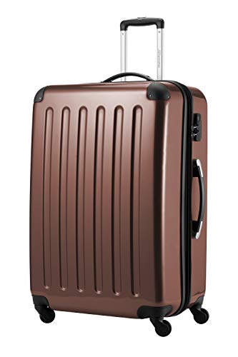 HAUPTSTADTKOFFER Alex - Großer Hartschalen-Koffer, 4 Doppel-Rollen, Trolley, Rollkoffer, Reisekoffer, Volumenerweiterung, 75 cm, 119 Liter, Braun HAUPTSTADTKOFFER Alex - Großer Hartschalen-Koffer, 4 Doppel-Rollen, Trolley, Rollkoffer, Reisekoffer, Volumenerweiterung, 75 cm, 119 Liter, Braun von Hauptstadtkoffer