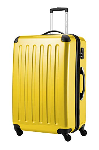 HAUPTSTADTKOFFER Alex - Großer Hartschalen-Koffer, 4 Doppel-Rollen, Trolley, Rollkoffer, Reisekoffer, Volumenerweiterung, 75 cm, 119 Liter, Gelb HAUPTSTADTKOFFER Alex - Großer Hartschalen-Koffer, 4 Doppel-Rollen, Trolley, Rollkoffer, Reisekoffer, Volumenerweiterung, 75 cm, 119 Liter, Gelb von Hauptstadtkoffer