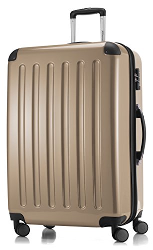 HAUPTSTADTKOFFER - Alex - Hartschalen-Koffer Koffer Trolley Rollkoffer Reisekoffer Erweiterbar, 4 Rollen, TSA, 75 cm, 119 Liter, Champagner HAUPTSTADTKOFFER - Alex - Hartschalen-Koffer Koffer Trolley Rollkoffer Reisekoffer Erweiterbar, 4 Rollen, TSA, 75 cm, 119 Liter, Champagner von Hauptstadtkoffer