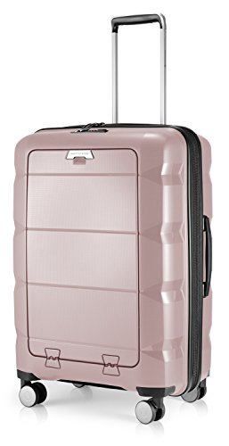 HAUPTSTADTKOFFER - Britz - Handgepäck mit Laptopfach Hartschalen-Koffer Trolley Rollkoffer Reisekoffer Erweiterbar, TSA, 4 Rollen, 55 cm, 34 Liter, Champagner HAUPTSTADTKOFFER - Britz - Handgepäck mit Laptopfach Hartschalen-Koffer Trolley Rollkoffer Reisekoffer Erweiterbar, TSA, 4 Rollen, 55 cm, 34 Liter, Champagner von Hauptstadtkoffer