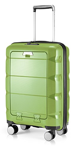 HAUPTSTADTKOFFER - Britz - Handgepäck mit Laptopfach Hartschalen-Koffer Trolley Rollkoffer Reisekoffer Erweiterbar, TSA, 4 Rollen, 55 cm, 34 Liter, Hellgrün HAUPTSTADTKOFFER - Britz - Handgepäck mit Laptopfach Hartschalen-Koffer Trolley Rollkoffer Reisekoffer Erweiterbar, TSA, 4 Rollen, 55 cm, 34 Liter, Hellgrün von Hauptstadtkoffer