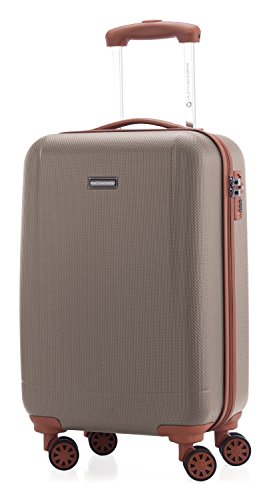 HAUPTSTADTKOFFER Handgepäck Hartschalen-Koffer Trolley Rollkoffer Reisekoffer, TSA 58 cm, 38 L, Champagner HAUPTSTADTKOFFER Handgepäck Hartschalen-Koffer Trolley Rollkoffer Reisekoffer, TSA 58 cm, 38 L, Champagner von Hauptstadtkoffer